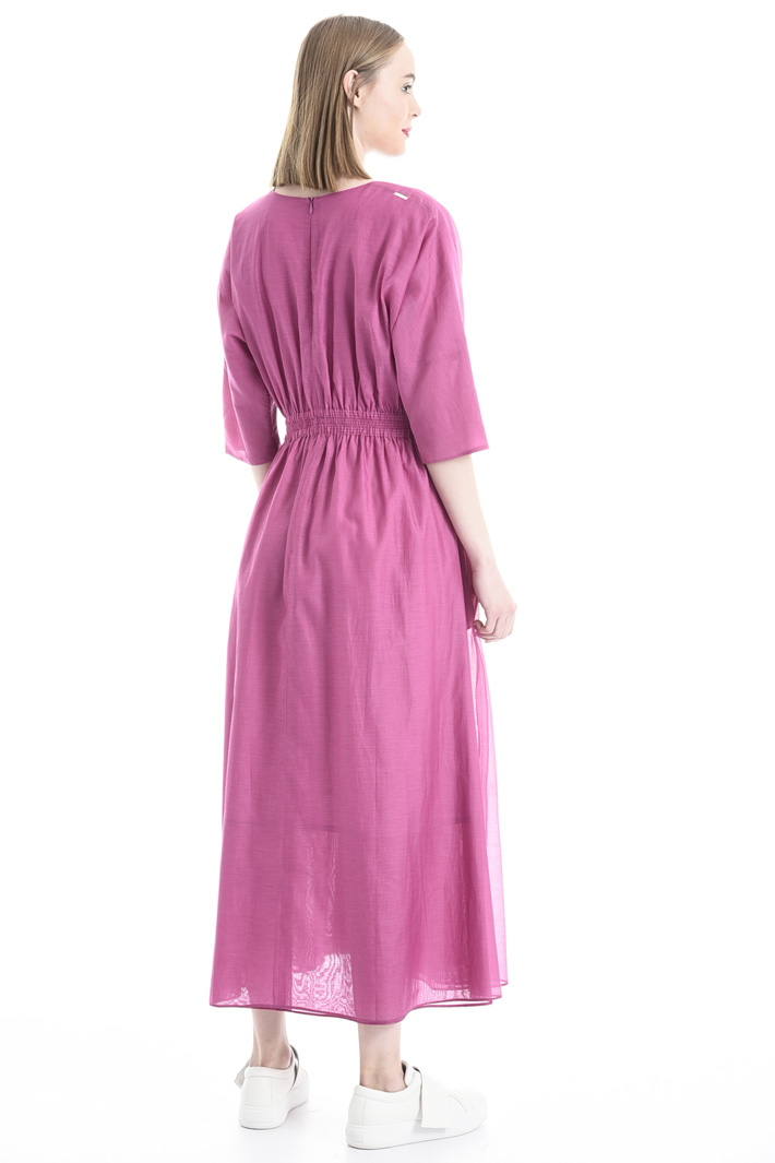 Cotton and silk voilé dress Intrend Cotton and silk voilé dress Intrend
