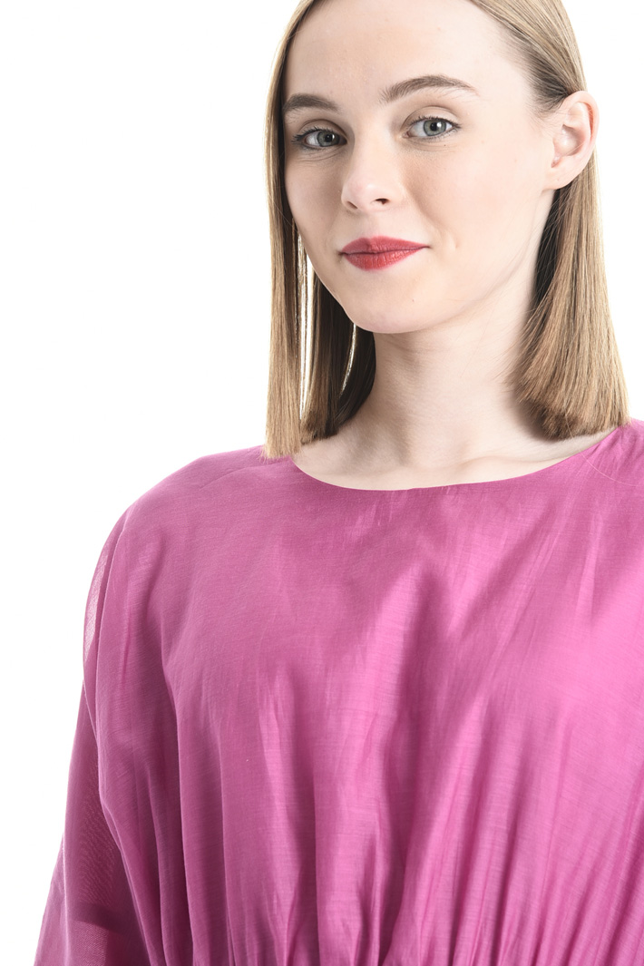 Cotton and silk voilé dress Intrend Cotton and silk voilé dress Intrend