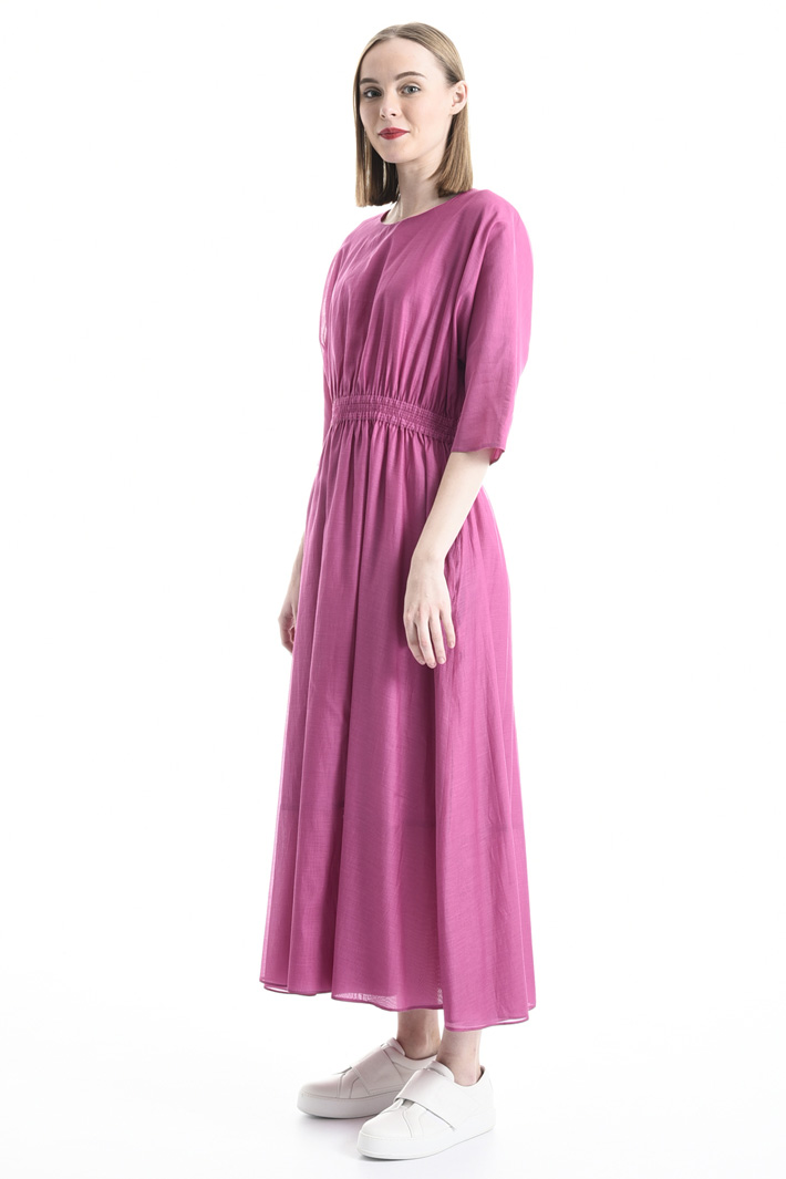 Cotton and silk voilé dress Intrend Cotton and silk voilé dress Intrend