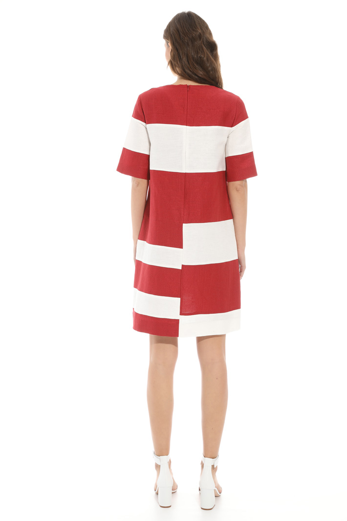 Striped dress Intrend Striped dress Intrend