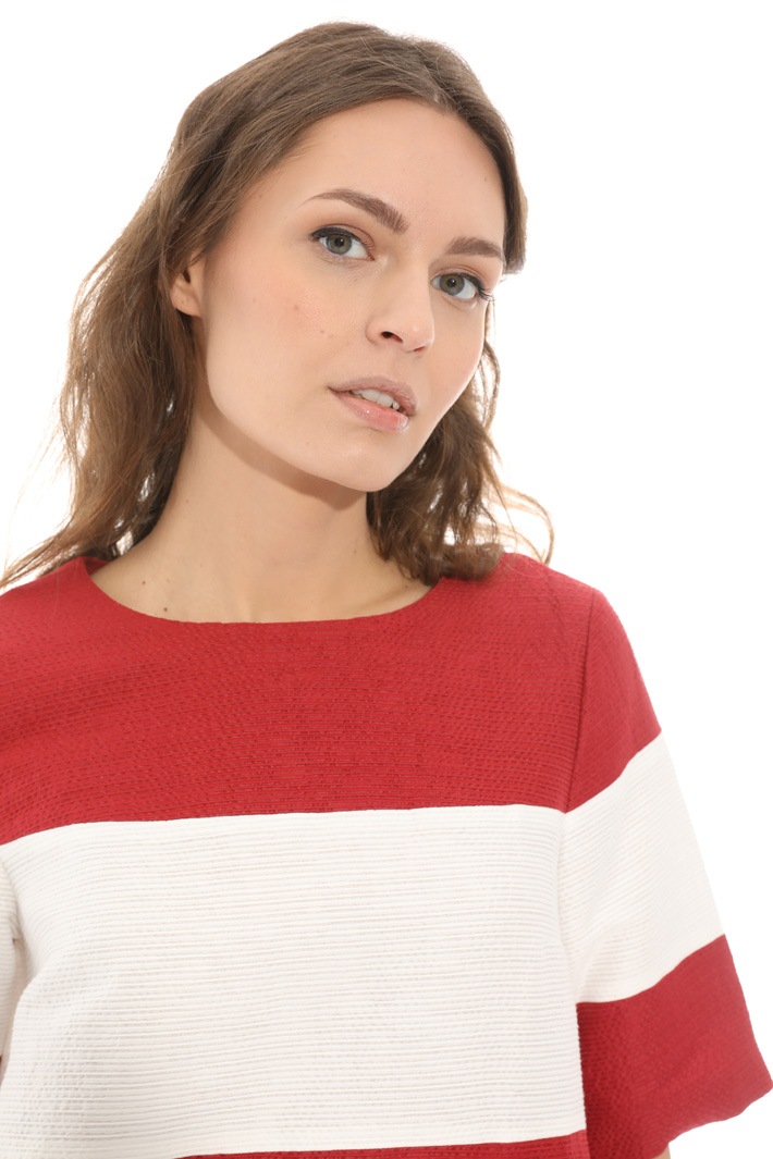 Striped dress Intrend Striped dress Intrend