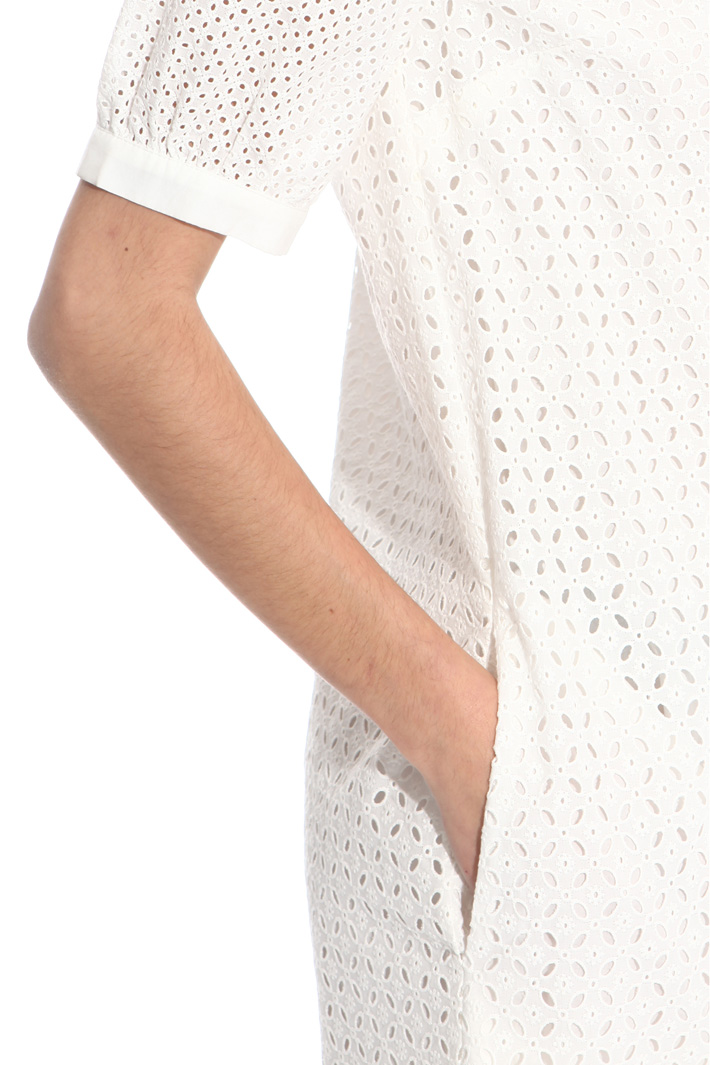 Short broderie anglaise dress Intrend Short broderie anglaise dress Intrend