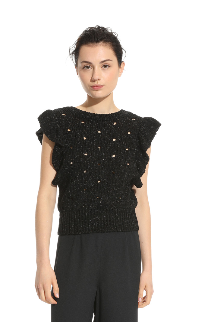 Lamé knit top
Intrend Lamé knit top
Intrend