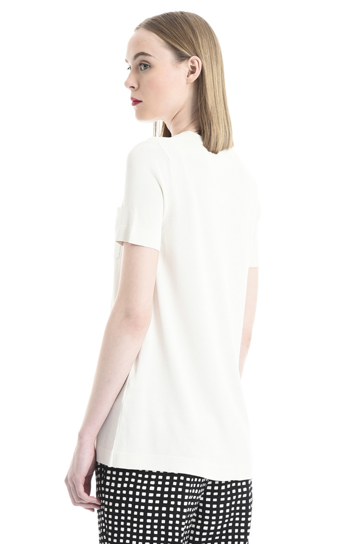 Maglia in viscosa crepe Intrend Maglia in viscosa crepe Intrend
