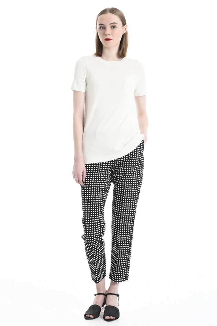 Maglia in viscosa crepe Intrend Maglia in viscosa crepe Intrend