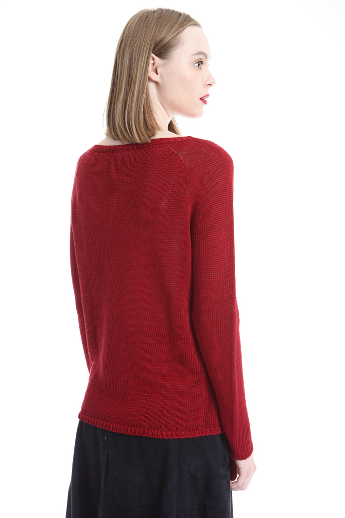 Maglia in filato di lino Intrend Maglia in filato di lino Intrend