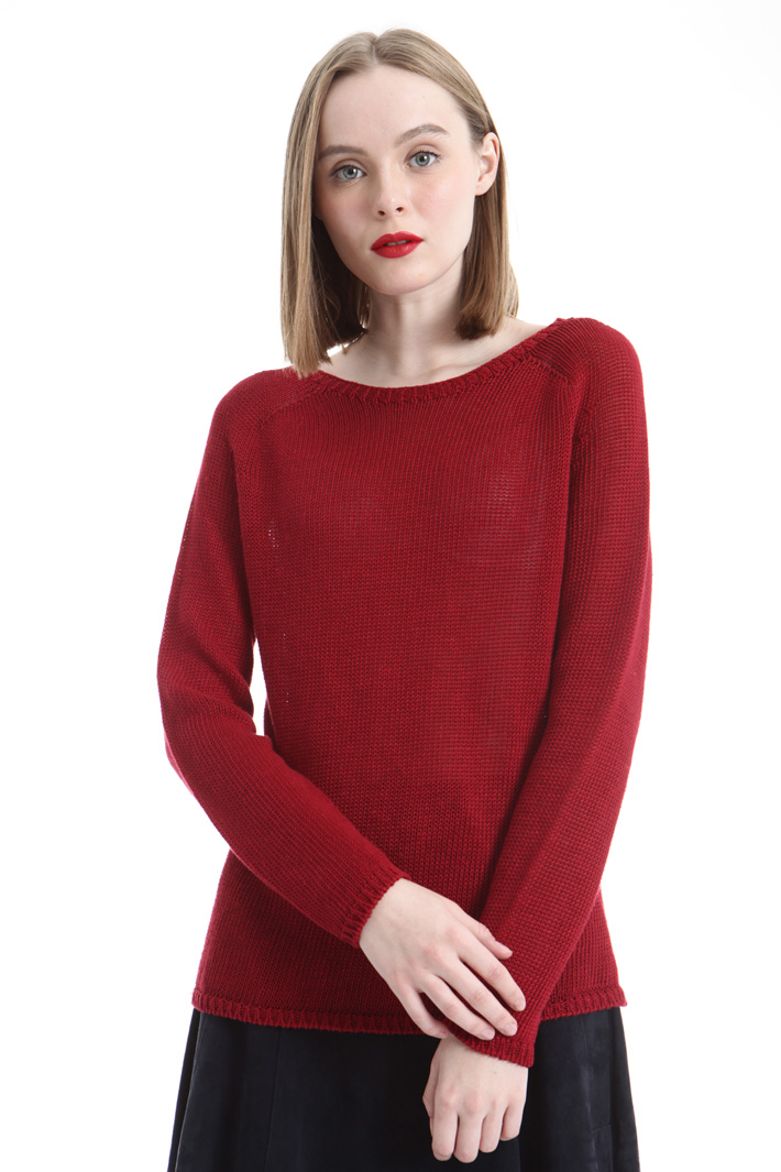 Maglia in filato di lino Intrend Maglia in filato di lino Intrend