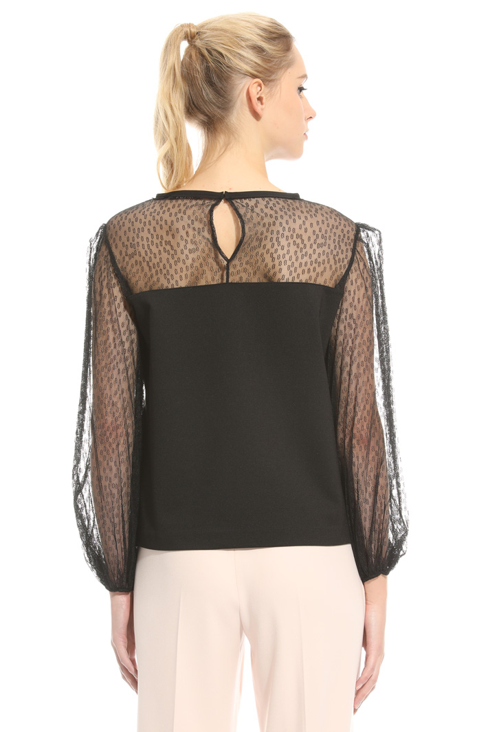 Blusa in jersey punto stoffa Intrend Blusa in jersey punto stoffa Intrend