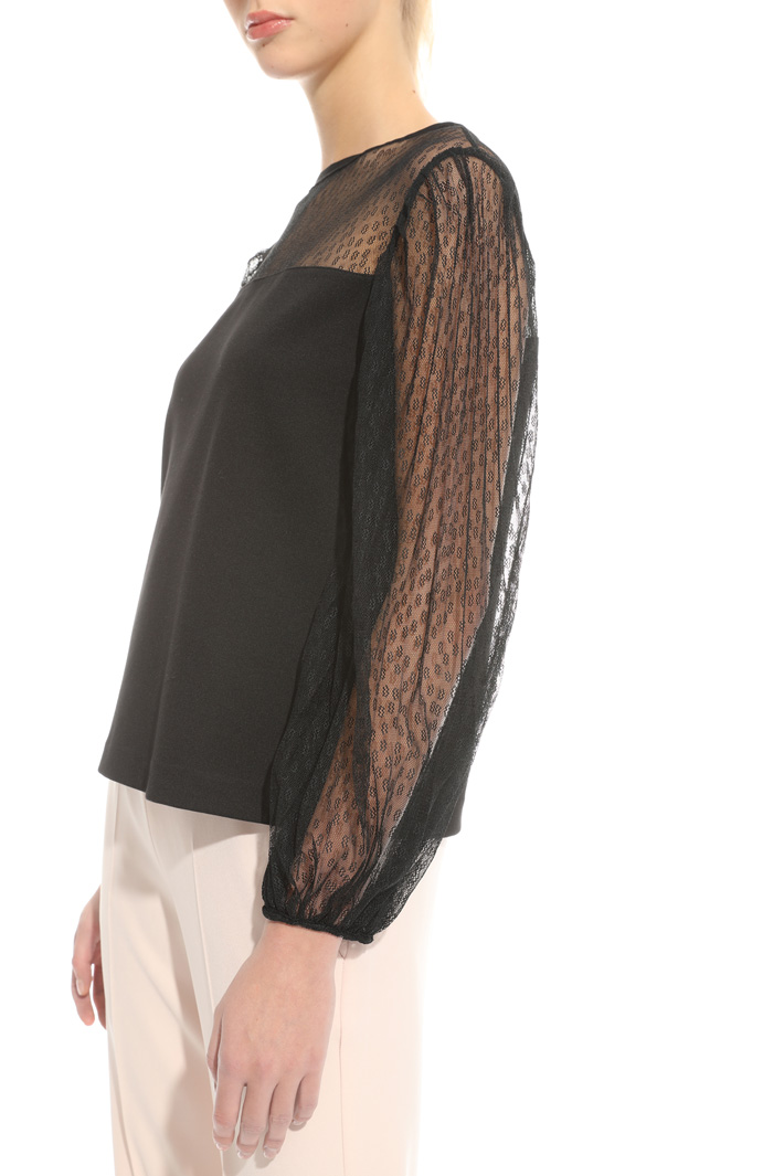Blusa in jersey punto stoffa Intrend Blusa in jersey punto stoffa Intrend