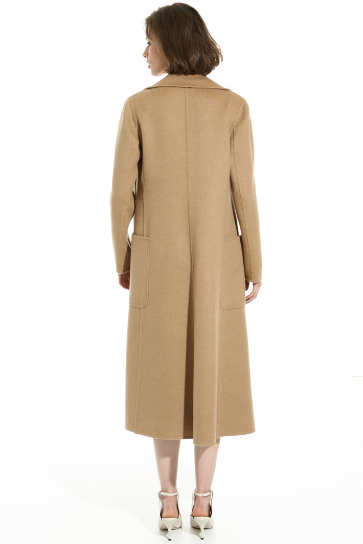 Flared camel coat Intrend Flared camel coat Intrend