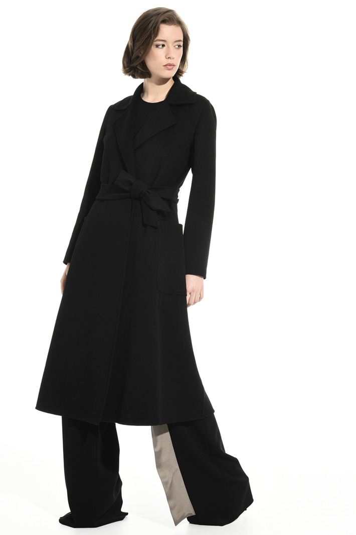 Flared camel coat Intrend Flared camel coat Intrend