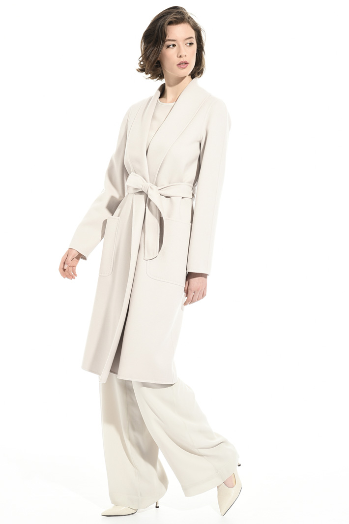 Shawl collar coat Intrend Shawl collar coat Intrend