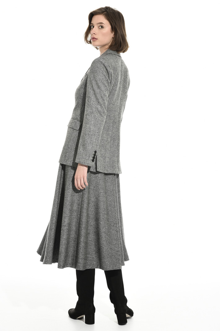 Natté wool blend blazer Intrend Natté wool blend blazer Intrend