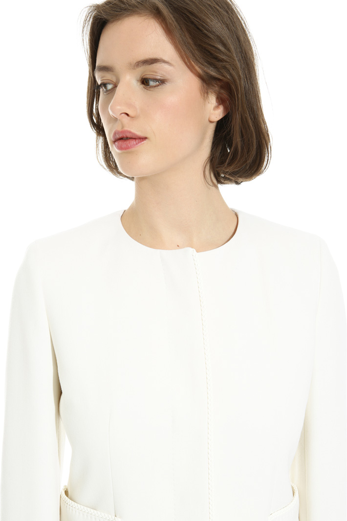 Wool crepe jacket Intrend Wool crepe jacket Intrend