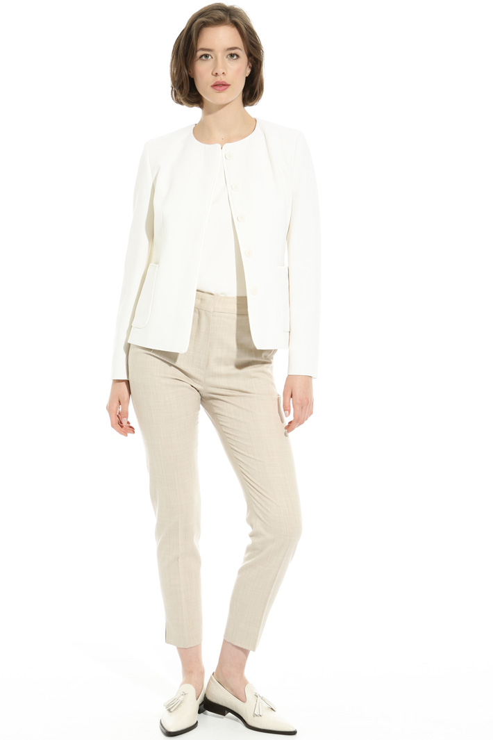 Wool crepe jacket Intrend Wool crepe jacket Intrend