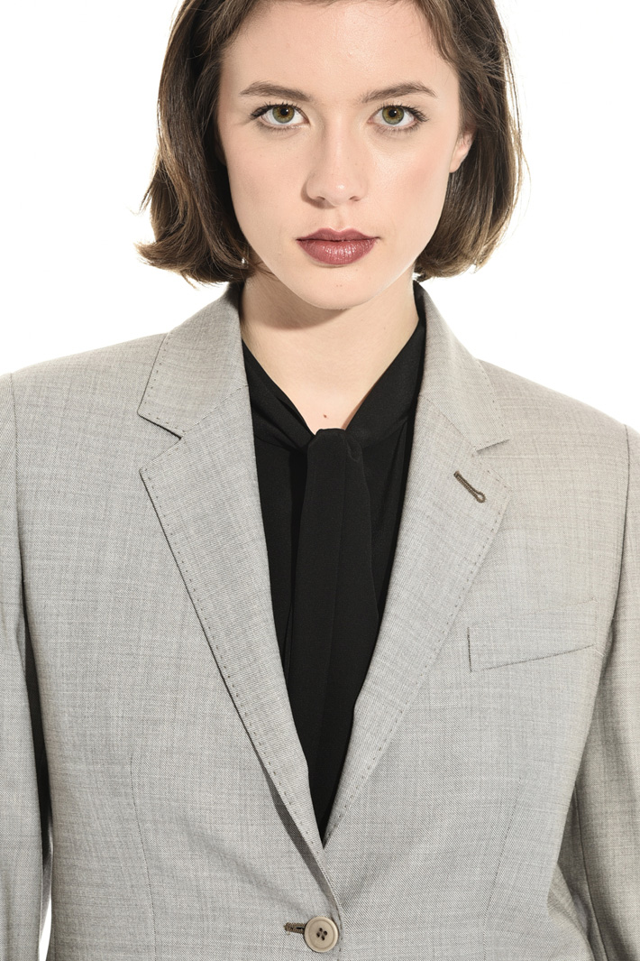 Wool and silk blazer Intrend Wool and silk blazer Intrend