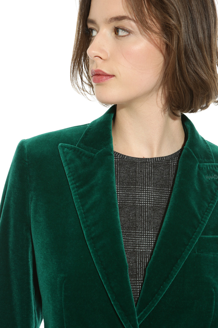 Smooth velvet blazer Intrend Smooth velvet blazer Intrend