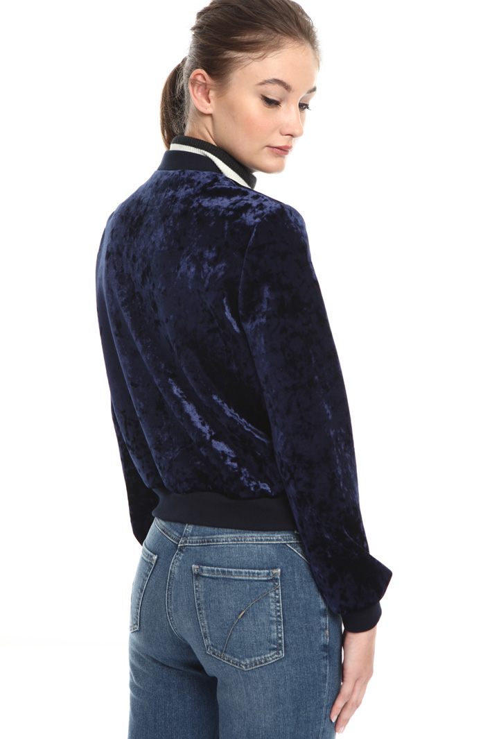 Velvet bomber jacket Intrend Velvet bomber jacket Intrend