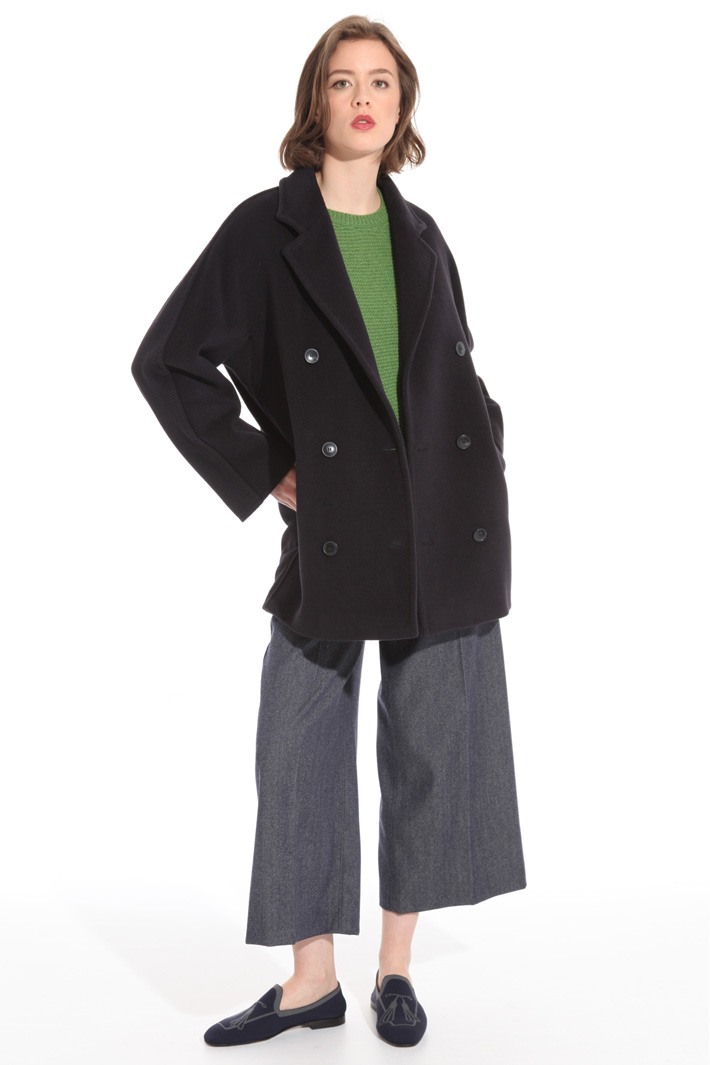Double-breasted camel coat Intrend Double-breasted camel coat Intrend