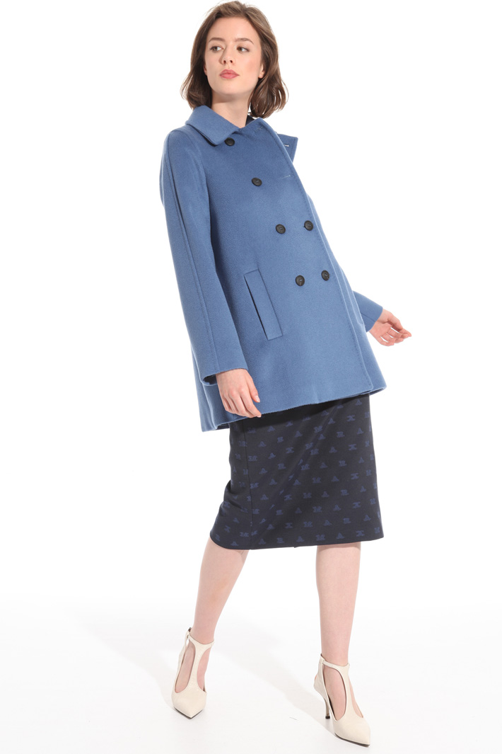 Double-breasted drap coat Intrend Double-breasted drap coat Intrend