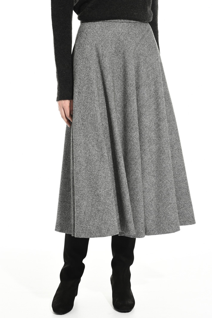 Virgin wool A-line skirt Intrend Virgin wool A-line skirt Intrend