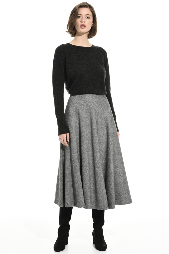 Virgin wool A-line skirt Intrend Virgin wool A-line skirt Intrend
