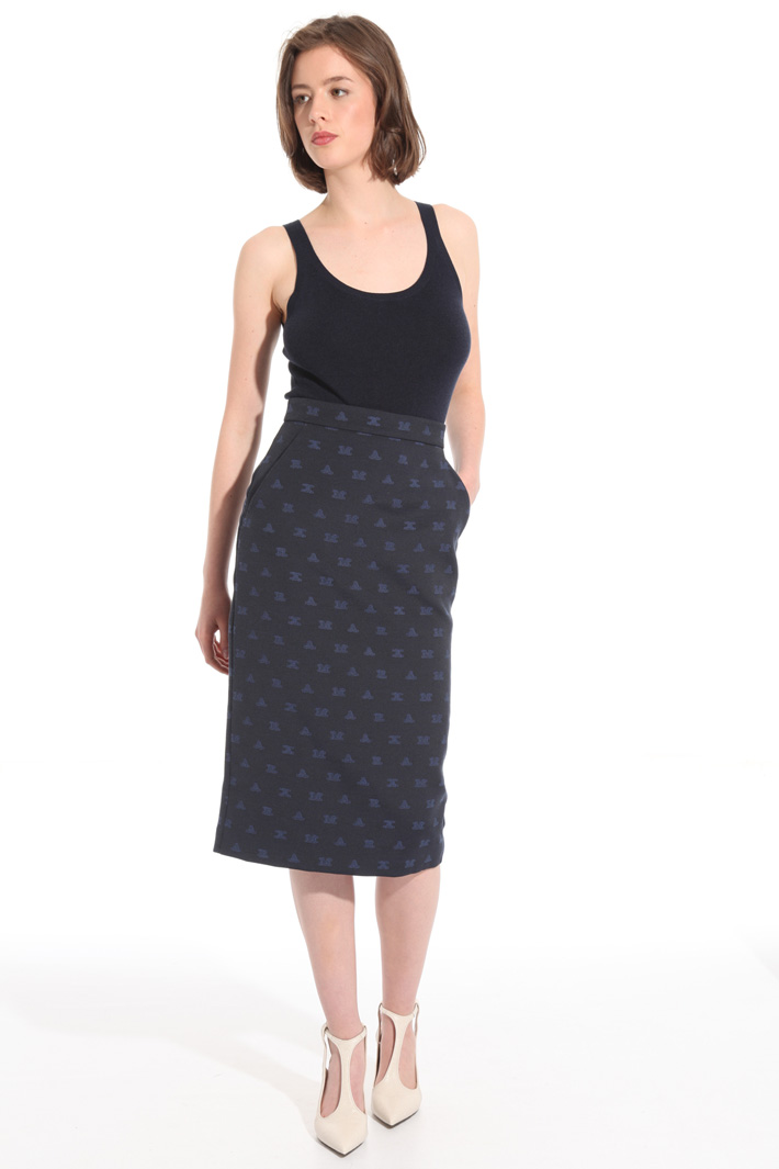 Jacquard skirt Intrend Jacquard skirt Intrend
