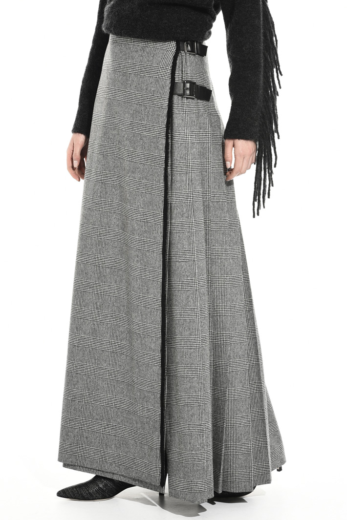 Long flannel skirt Intrend Long flannel skirt Intrend
