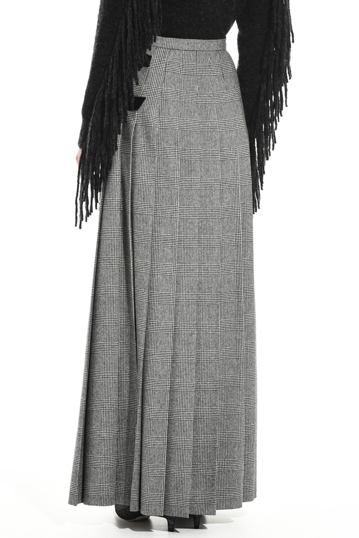 Long flannel skirt Intrend Long flannel skirt Intrend