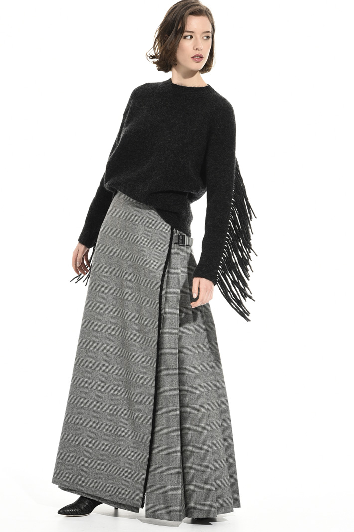 Long flannel skirt Intrend Long flannel skirt Intrend