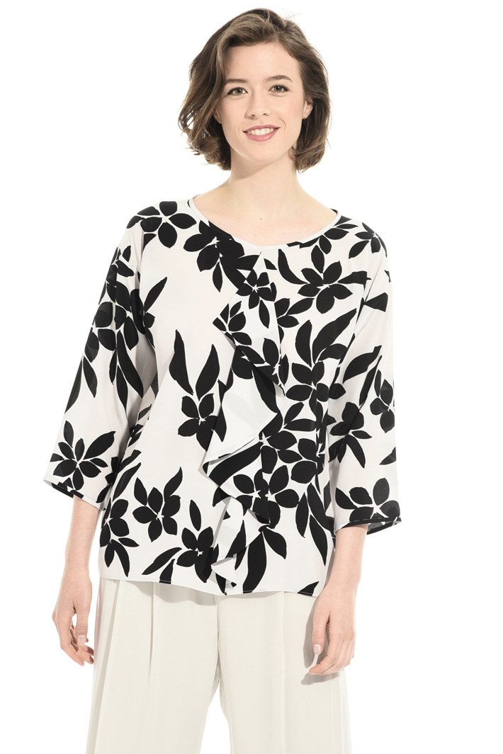Crepe de chine blouse Intrend Crepe de chine blouse Intrend