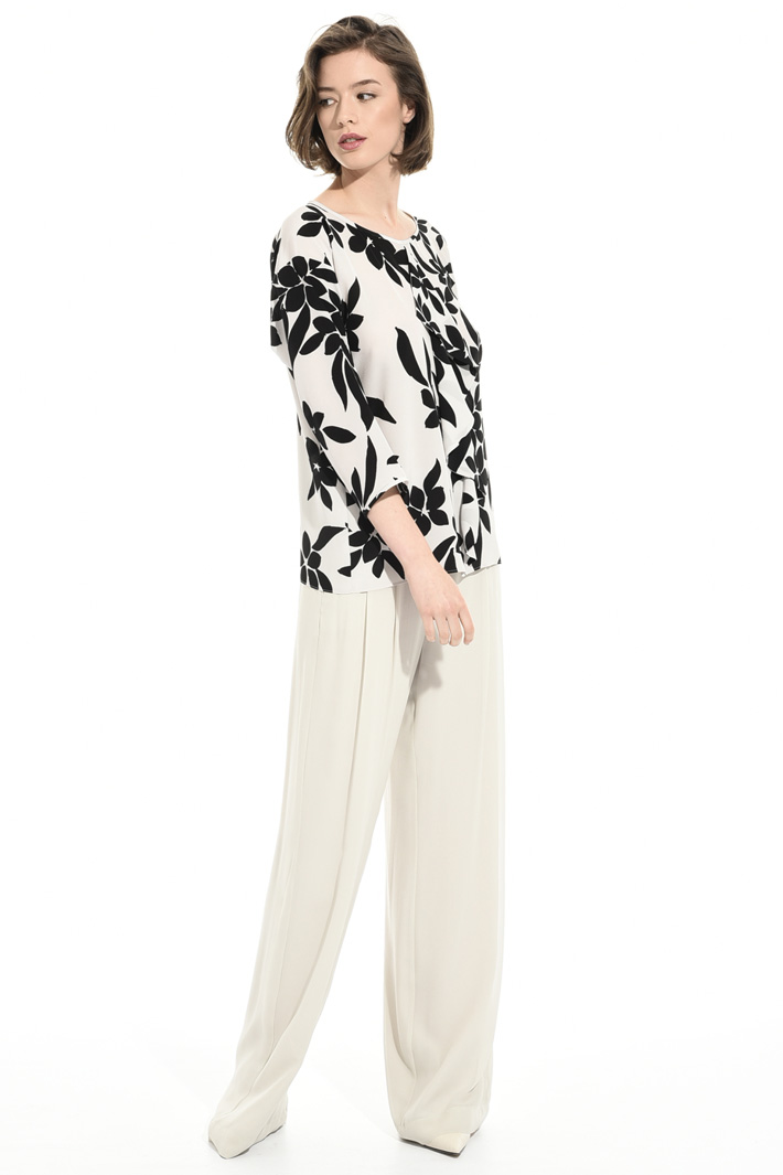 Crepe de chine blouse Intrend Crepe de chine blouse Intrend