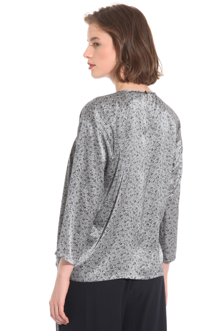 Silk satin blouse Intrend Silk satin blouse Intrend