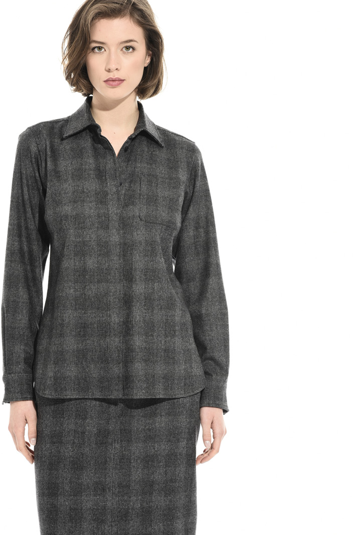 Yarn-dyed flannel shirt Intrend Yarn-dyed flannel shirt Intrend