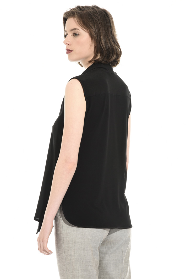 Jersey and crepe top Intrend Jersey and crepe top Intrend
