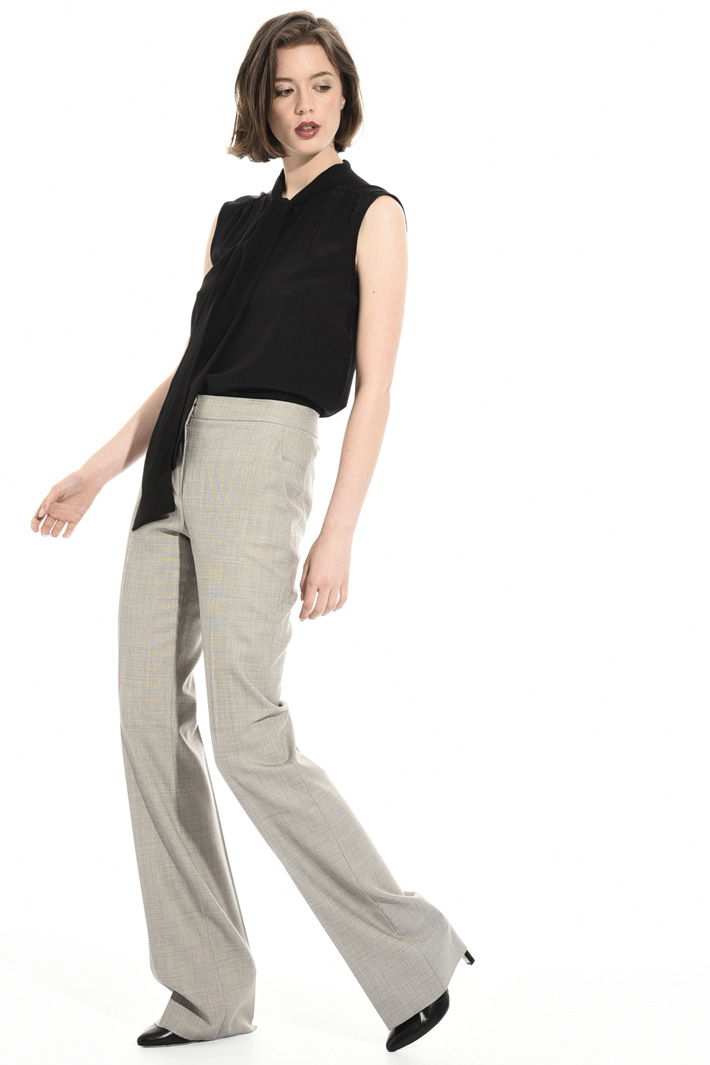 Jersey and crepe top Intrend Jersey and crepe top Intrend