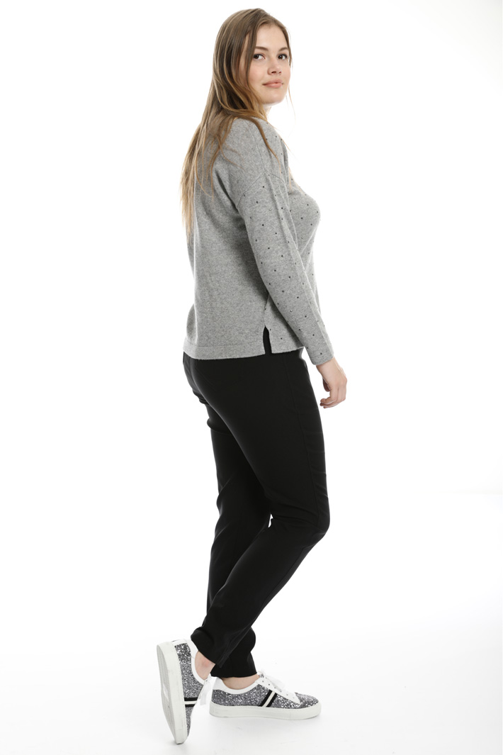 Trousers in stretch fabric Intrend Trousers in stretch fabric Intrend