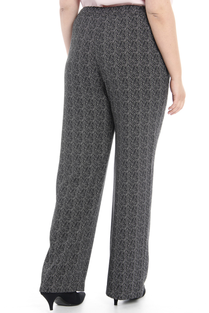 Printed fluid trousers Intrend Printed fluid trousers Intrend