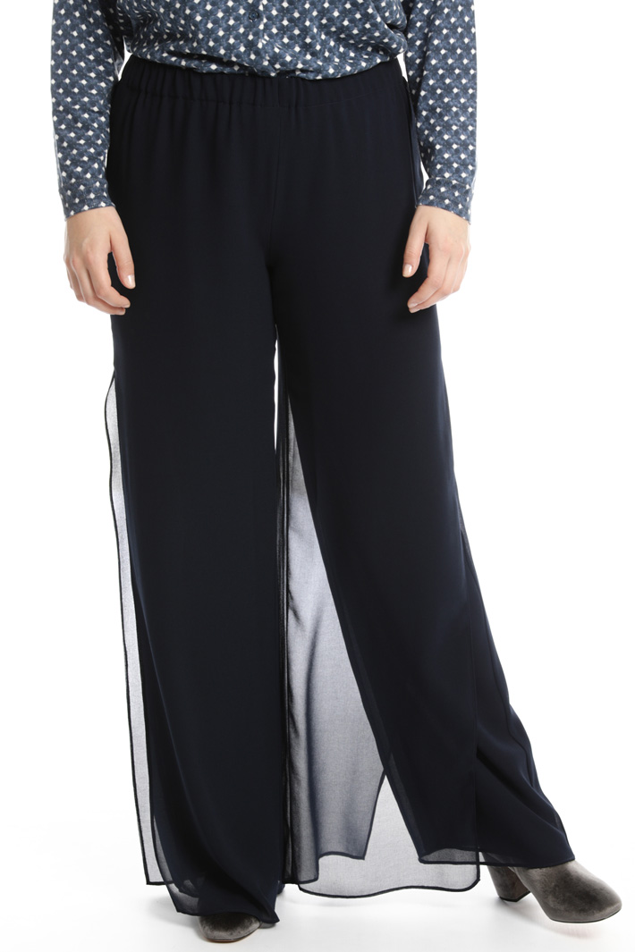 Fluid trousers with slits Intrend Fluid trousers with slits Intrend
