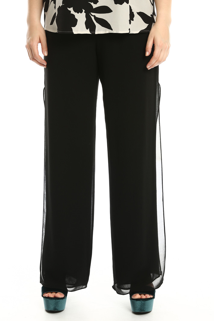 Fluid trousers with slits Intrend Fluid trousers with slits Intrend