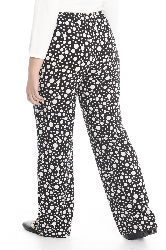 Printed crepe trousers Intrend Printed crepe trousers Intrend