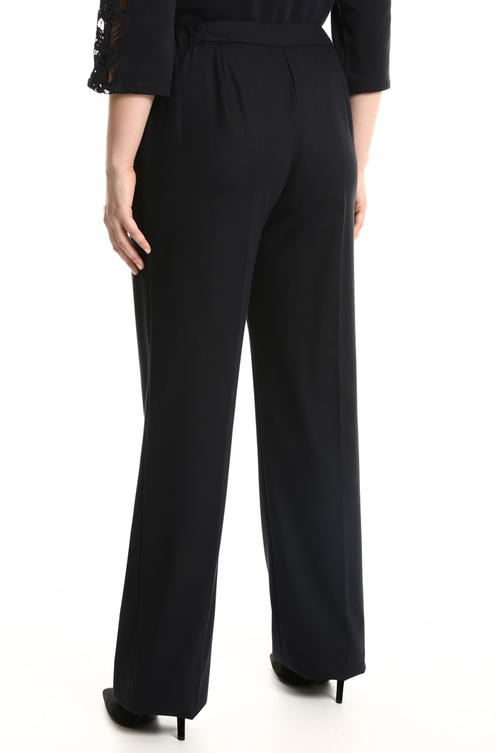 Straight leg flannel trousers Intrend Straight leg flannel trousers Intrend