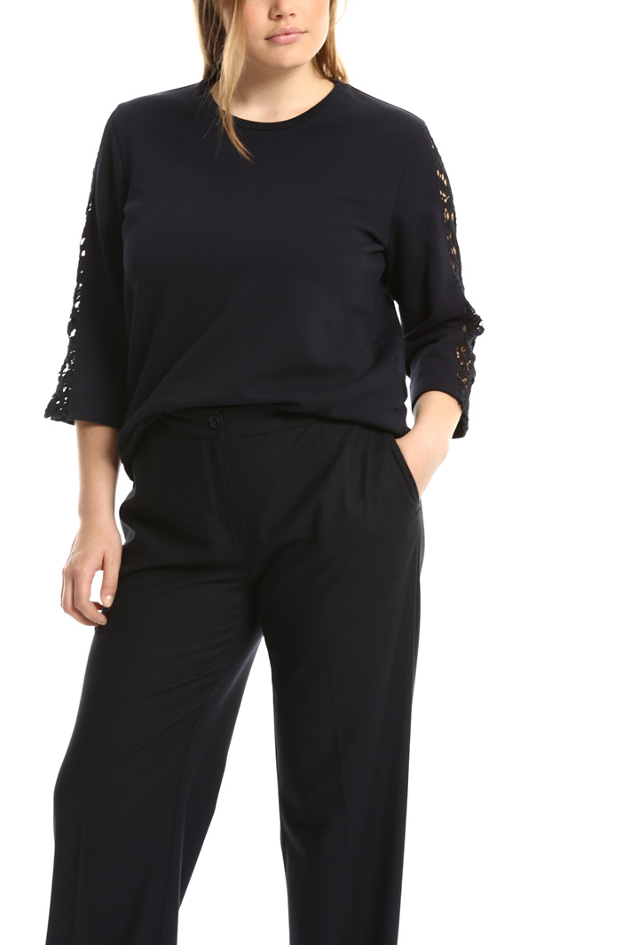 Straight leg flannel trousers Intrend Straight leg flannel trousers Intrend
