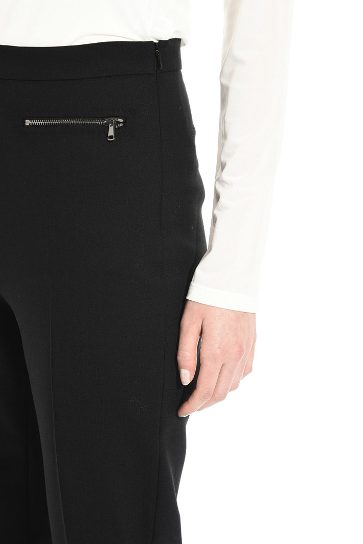 Wool crepe trousers Intrend Wool crepe trousers Intrend