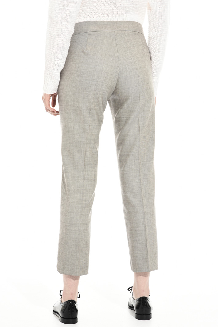 Wool silk blend trousers Intrend Wool silk blend trousers Intrend