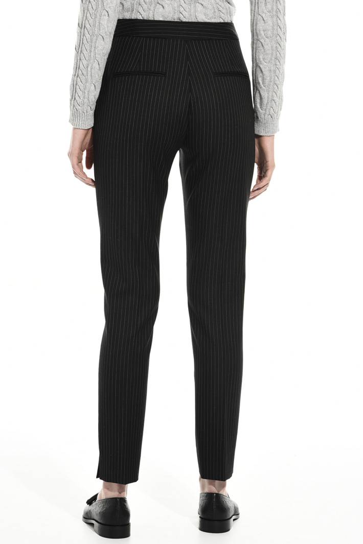Striped wool trousers Intrend Striped wool trousers Intrend