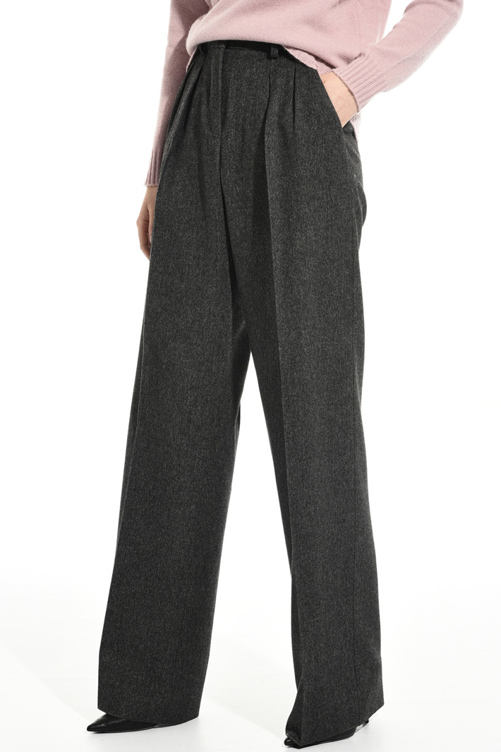 Drap palazzo trousers Intrend Drap palazzo trousers Intrend