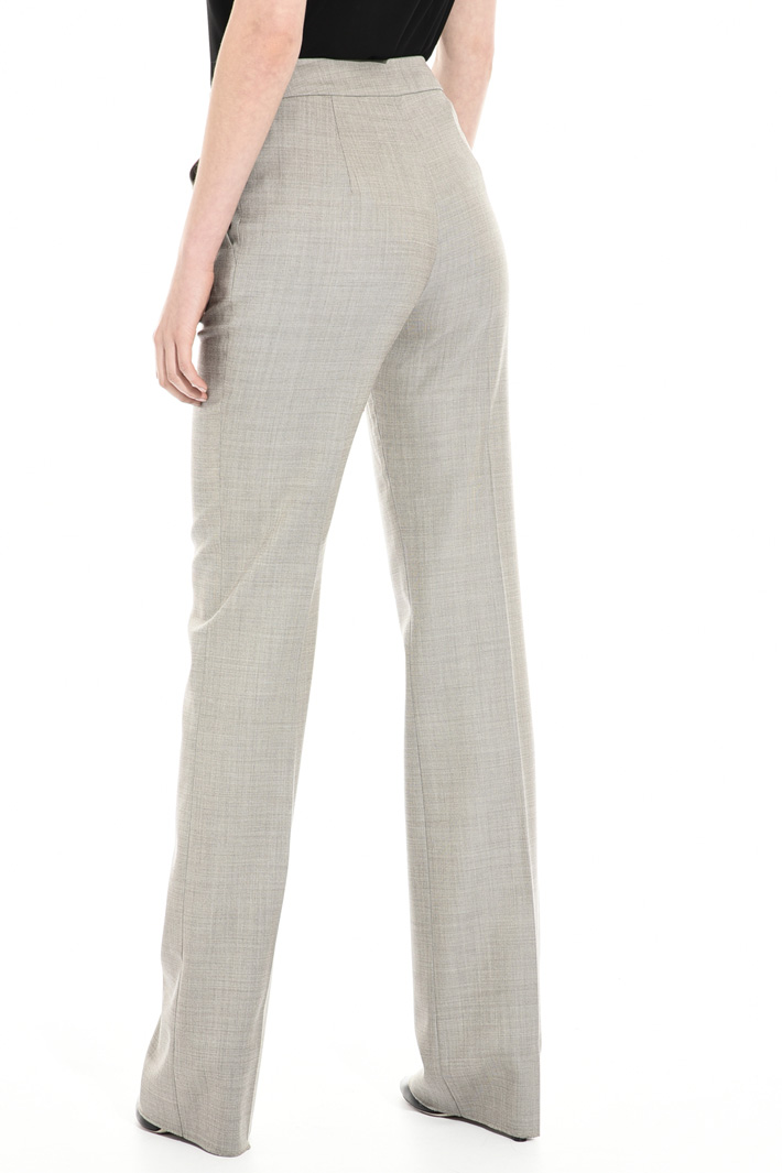 Flared wool trousers Intrend Flared wool trousers Intrend