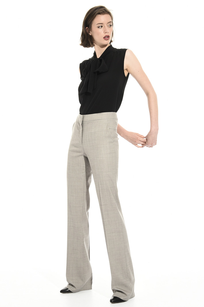 Flared wool trousers Intrend Flared wool trousers Intrend