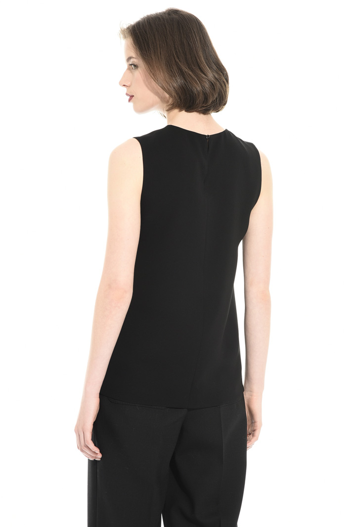 Top with contrast insert Intrend Top with contrast insert Intrend